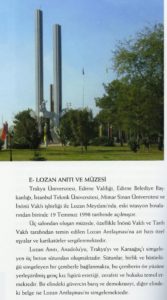 LOZAN MÜZESİ