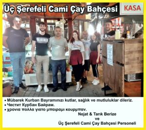 üç şerefeli cami