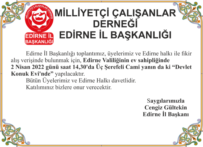 milliyetçi çalışanlar derneği