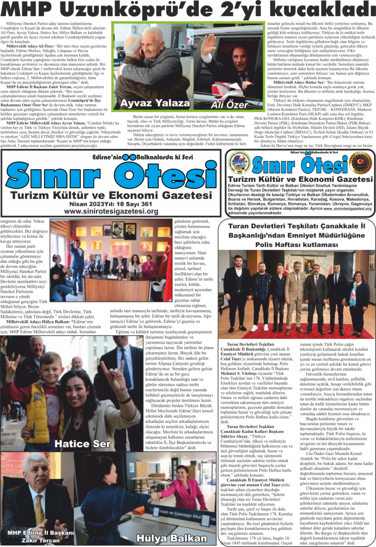 Nisan 2023 Sayı 361 Sayfa 1