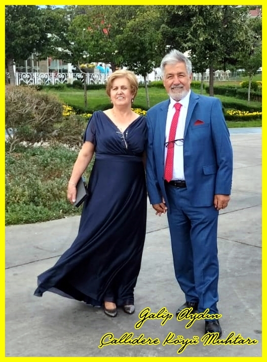 galip aydın eşi ile
