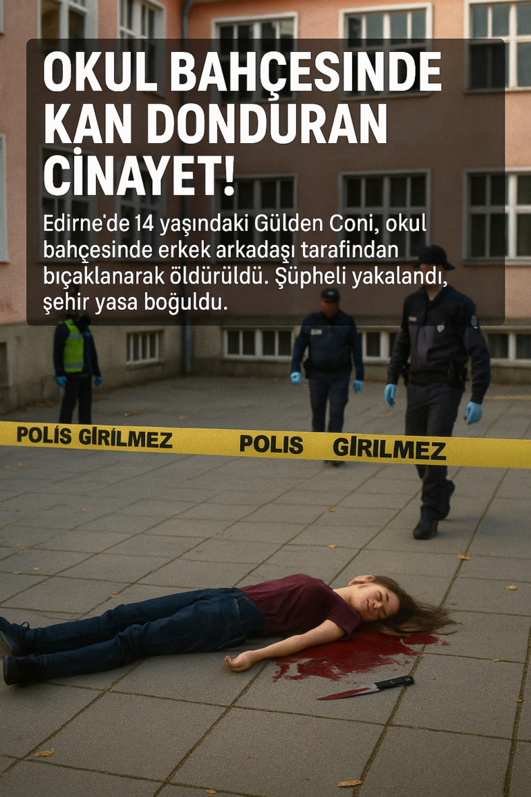 öldürüldü