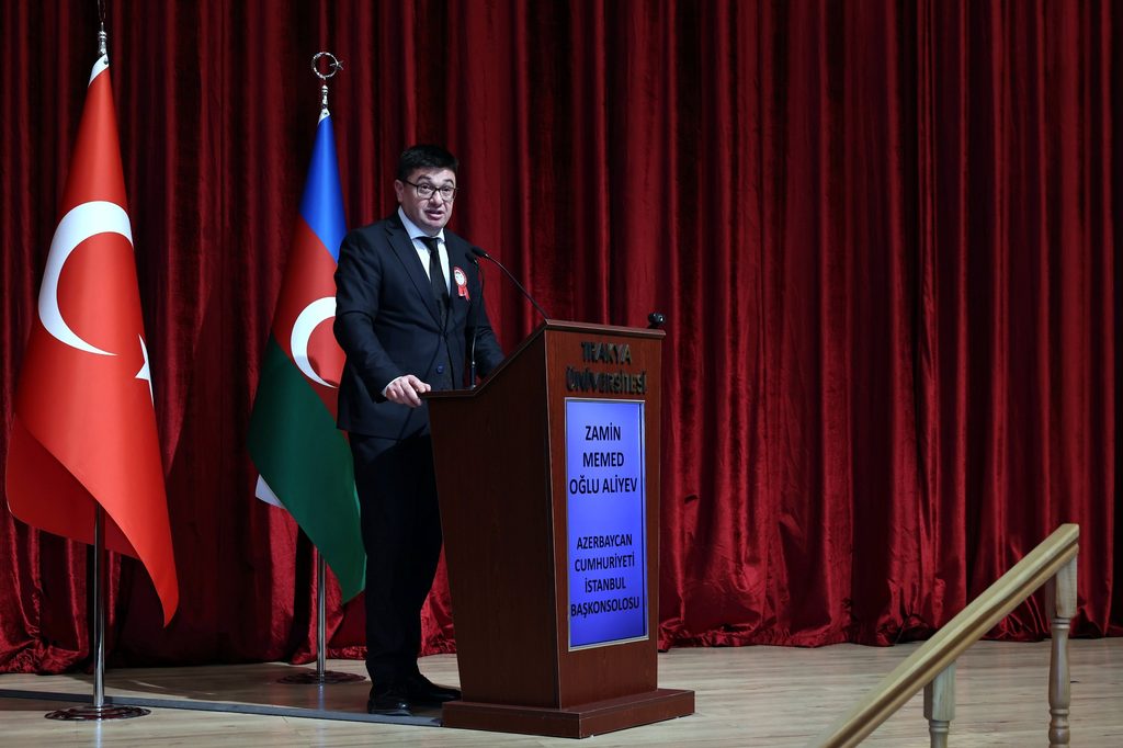 Azerbaycan Cumhuriyeti İstanbul Başkonsolosu Zamin Aliyev, Türkiye ile Azerbaycan arasındaki ilişkilerin ortak tarih, kültür ve kardeşlik temelinde güçlenerek sürdüğünü belirtti.