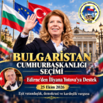 EDİRNE’DEN BULGARİSTAN’A DEMOKRASİ VE KARDEŞLİK MESAJI